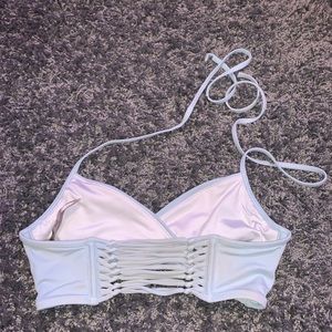 Blue cross top Bathing Suit